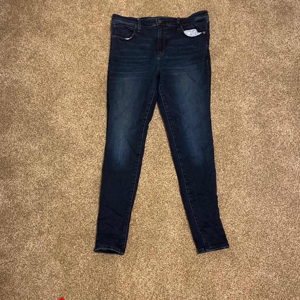 simone high rise super skinny jeans!!